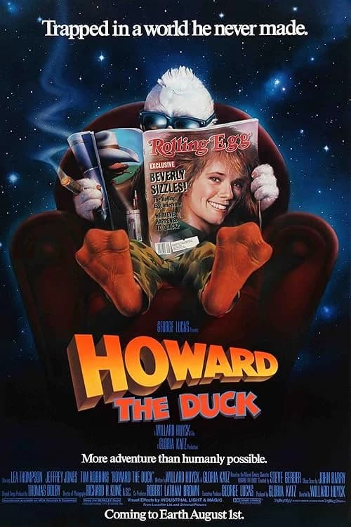 Howard the Duck film posteri