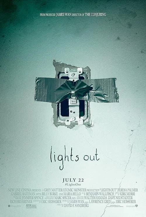 Lights Out film posteri