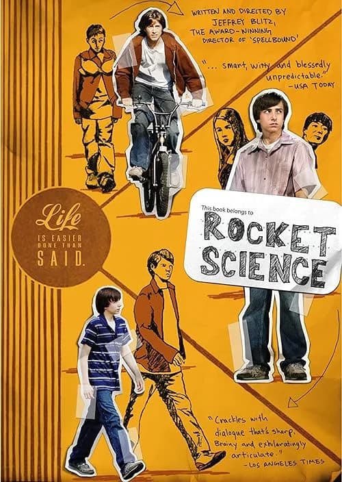 Rocket Science film posteri