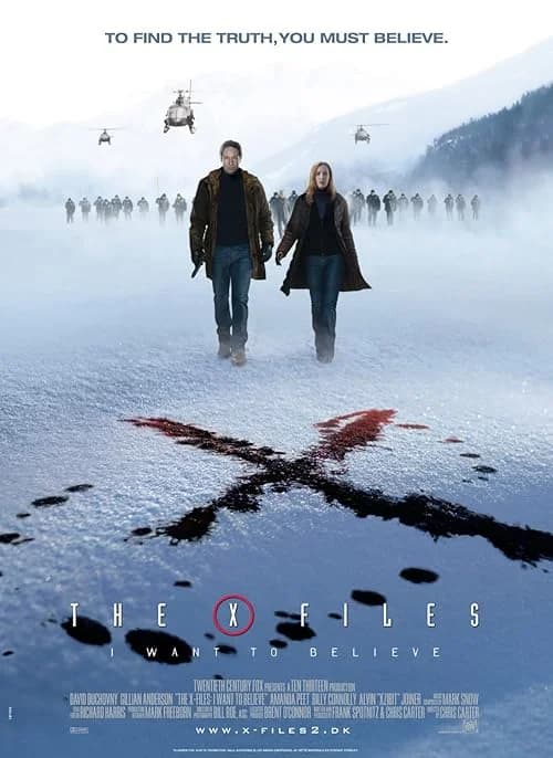 The X Files: I Want to Believe film posteri