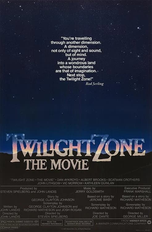 Twilight Zone: The Movie film posteri