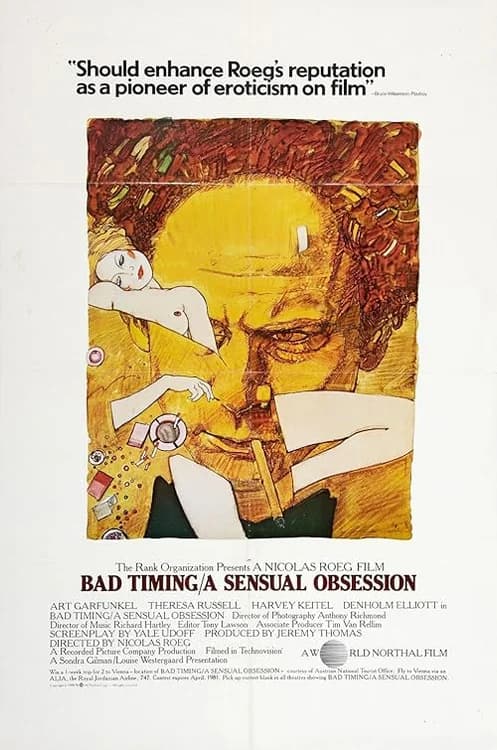 Bad Timing film posteri